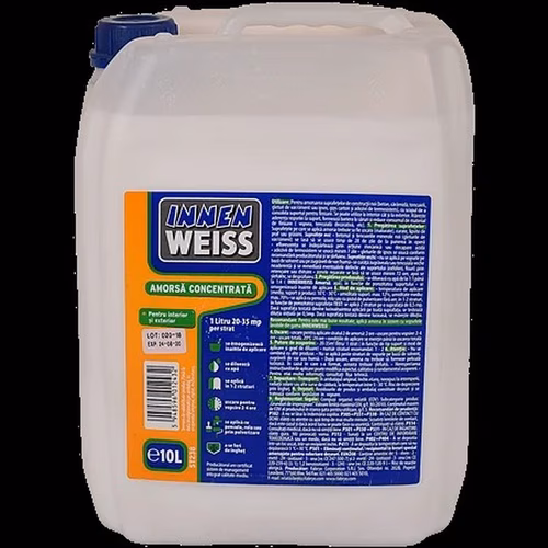 Amorsa concentrata pentru perete Innenweiss, interior/exterior 10 L