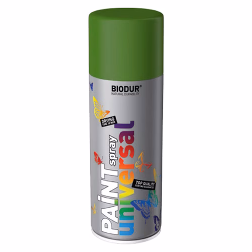 Spray colorat 400 ml verde - galben