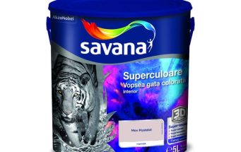 SAVANA SUPERCULOARE GATA COLORATA MOV PASTELAT - INSPIRATIE 5 L