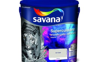 SAVANA SUPERCULOARE GATA COLORATA GRI CALD - RELAXARE 5 L