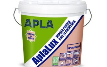 APLA LUX VOPSEA SUPERLAVABILA BAIE SI BUCATARIE ALB 10 L