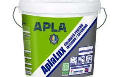 APLA LUX VOPSEA SUPERLAVABILA EXT./INT. BAZA PASTEL 9 L