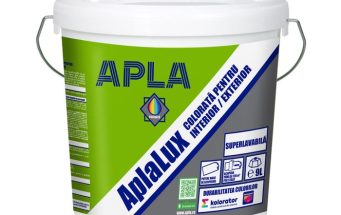 APLA LUX VOPSEA SUPERLAVABILA EXT./INT. BAZA PASTEL 9 L