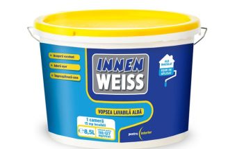 INNENWEISS VOPSEA LAVABILA INTERIOR ALB 8.5 L