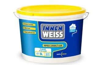 INNENWEISS VOPSEA LAVABILA INTERIOR ALB 5 L