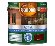 SADOLIN ACTIVE LAZURA LUCIOASA SOLVENT PALISANDRU 5 L