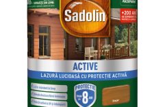 SADOLIN ACTIVE LAZURA LUCIOASA SOLVENT STEJAR 0.75 L