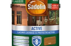 SADOLIN ACTIVE LAZURA LUCIOASA SOLVENT STEJAR 5 L