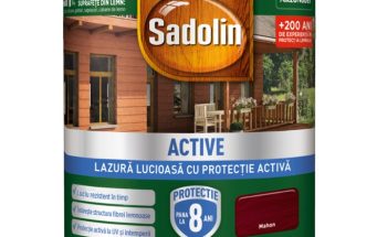 SADOLIN ACTIVE LAZURA LUCIOASA SOLVENT MAHON 0.75 L