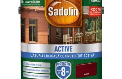 SADOLIN ACTIVE LAZURA LUCIOASA SOLVENT MAHON 5 L