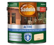 SADOLIN ACTIVE LAZURA LUCIOASA SOLVENT INCOLOR 2.5 L