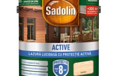SADOLIN ACTIVE LAZURA LUCIOASA SOLVENT INCOLOR 2.5 L