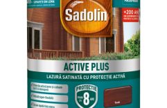 SADOLIN ACTIVE PLUS LAZURA SATINATA B.APA TEAK 0.75 L